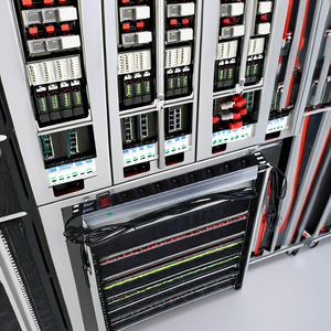 PDU de 19 pulgadas de aleación de aluminio con interruptor de enchufe francés, modelo FRA, equipo de distribución de energía, marca LE/OEM, MOQ bajo - Product Image 3