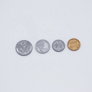 Pièces de monnaie personnalisées en plastique écologique de 1 et <span class=keywords><strong>2</strong></span> <span class=keywords><strong>euros</strong></span> pour souvenirs commémoratifs modernes - Product Image 2