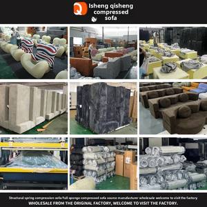 Mario Chameleon-Juego de sofás modulares, módulo de ocio de tela comprimida para Villa y museo, sala de exposiciones, diseño de sofá al vacío - Product Image 4