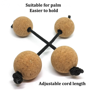 Bola Rítmica, Bola de Práctica Silenciosa, Instrumento Kashaka, Shakers Musicales, Instrumento Clásico Africano - Product Image 2