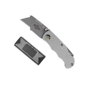 Folding utility knife with quick-change blade, beautifully packaged and sharp utility knife