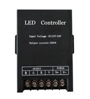 Variateur tactile RGB 2.4G, boîtier de fer haute puissance, contrôleur 30A LED, boîtier de fer, lumière sans fil avec télécommande