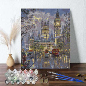 Ensemble de peinture à l'huile numérique de renommée mondiale <span class=keywords><strong>Van</strong></span> <span class=keywords><strong>Gogh</strong></span> 'Oleanders' Portrait Living Room Peintures décoratives par numéros - Product Image 5