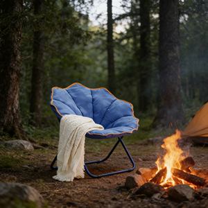 Fauteuil lune en daim léger, facile à transporter pour les personnes âgées, les campeurs ou les enfants lors <span class=keywords><strong>de</strong></span> sorties en famille - Product Image 2