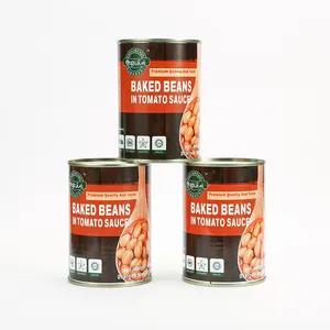 China manufacturer of canned food nutritious canned soybeans in tomato sauce for malaysia market