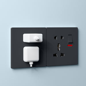 אולטרה-דק מוברש לוח חשמל 2025 שקע מתג אוk/bs שקע עם סגנון רטרו מקשים גדול עבור מקסימום. 220v - Product Image 3