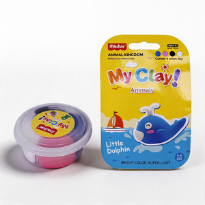 Argile polymère super légère de haute qualité pour la fabrication de jouets DIY, ensemble de pâte à <span class=keywords><strong>modeler</strong></span> en mousse, argile auto-durcissante pour enfants - Product Image 1