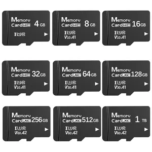 Nhà máy 100% ban đầu thẻ SD 128GB 32GB 256GB 16G 400GB SD/TF thẻ Lớp 10 A1 thẻ nhớ