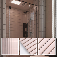 Carreaux Zelliege faits à la main, vert émaillé, style Kit Kat, Chine 2025, mosaïque pour salle de bain, carrelage mural en céramique, crédence