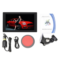 Grand écran tactile de 9 pouces, navigateur GPS Portable, 1 go 16 go, voiture Dvr, enregistreur de conduite, Navigation GPS, système Android, caméra de tableau de bord, tablette PC