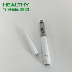 ตัวจ่ายของเหลวแบบใช้แล้วทิ้ง สไตล์มินิมอลสีขาว สำหรับบรรจุภัณฑ์ตลับบรรจุ 300 หน่วย - Product Image 1