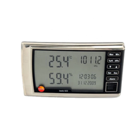 Termohigrómetro Testo 622, Registrador de Datos de Temperatura y Humedad, Pantalla LCD, Precisión del 0.1%, 0-100% HR
