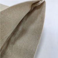 Sac en lin 100% biologique, 1 pièce, avec ficelle en jute et logo imprimé, moins cher, promotion