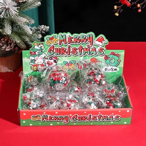 Jouet à pétrir sapin de Noël scintillant en EVA anti-stress pour les 5-7 ans - Product Image 2