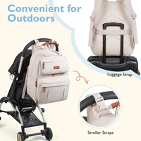 Sac à langer pour bébé RAYLON, grande capacité, imperméable, tissu Oxford 600D, tendance, sac à dos pour mamans, femmes, sac à langer, sac à main pour hommes