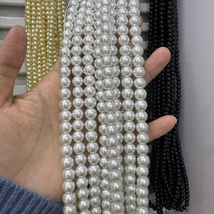 Toptan AA Kalite 5810 İmitasyon İnci Boncuklar, 2-14mm Çok Boyutlu Cam Boncuklar 40cm/Tel, Takı Yapımı için Premium Boncuklar - Product Image 3