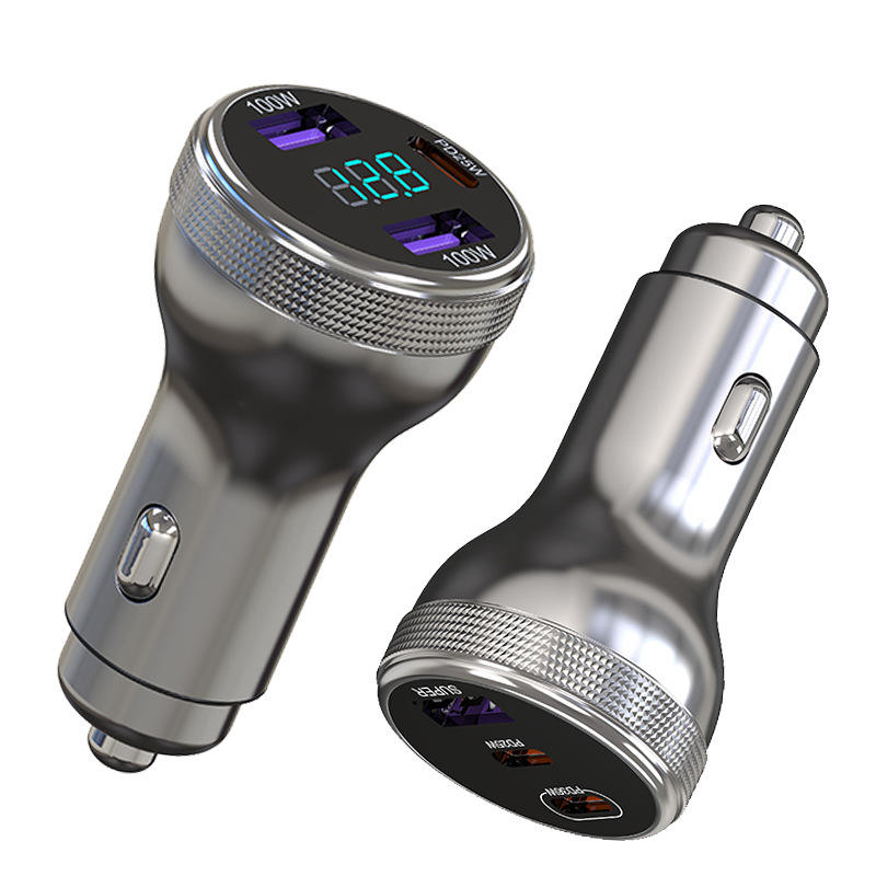 USB100W ACC + PD30W + PD30W สีเทา