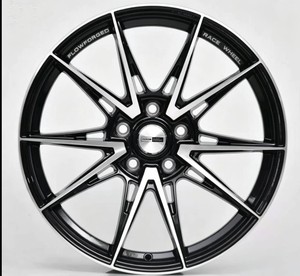 ดุมล้ออะลูมิเนียมออสเตรเลียแบบฟอร์จเคลือบสีฝุ่น ขนาด 18 19 นิ้ว สีดำ หน้าเงา สำหรับรถยนต์ - Product Image 1