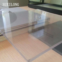 Plaque en plastique transparent feuille transparente solide en PVC transparent 0.5mm 1mm 2mm 3mm d'épaisseur produit acrylique en PVC