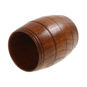 Porte-bouteilles en bois massif fait main, élégant seau à glace et bac à boissons, emballé en carton pour profiter <span class=keywords><strong>de</strong></span> votre boisson - Product Image 5