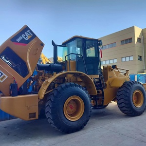 รถตักล้อยาง Caterpillar 966H ขนาด 7 ตัน สีเหลือง บุ้งกี๋มาตรฐาน กำลัง 92 กิโลวัตต์ ปั๊มไฮดรอลิก สำหรับใช้งานในสถานที่ก่อสร้าง - Product Image 3