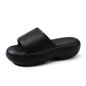 Sandalias Guru con Plataforma, EVA, Color Blanco Hueso, Punta Redonda, Cómodas para Uso en Exteriores, con Tacón - Product Image 5