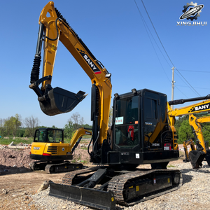 Used Sany60 MiniCrawler Excavator 6Ton 0.25m³<b>Bucket</b> Original Chinese Brand <b>Small</b> Construction Excavator Low Hours Good Condition - Product Image 2