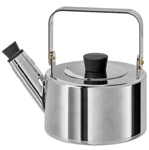 Classic Style Tea Kettle Coffee Serving Glossy Finished Metal Decorative Kettle for Tea Coffee Serving Pot - Product Image 2