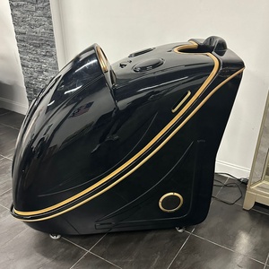 Centre <span class=keywords><strong>de</strong></span> beauté bien-être et spa Style assis Noir Acrylique Ozone Humide Vapeur Sauna Spa Capsule pour Traitement du Corps - Product Image 2
