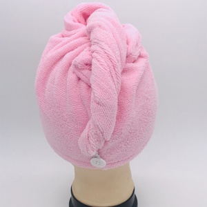 Bonnet de séchage épais en <span class=keywords><strong>microfibre</strong></span> pour <span class=keywords><strong>cheveux</strong></span> longs - Product Image 3