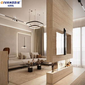 Mobile TV di Lusso Moderno Stile Fattoria con Cassetti, Supporto TV da Pavimento, <span class=keywords><strong>Centro</strong></span> Intrattenimento con LED - Product Image 6
