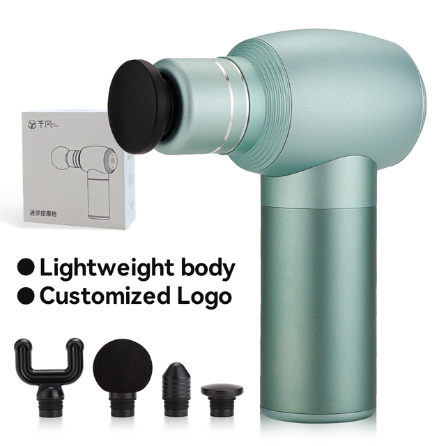 High Quality Mini Muscle Massage Gun Quiet Professional for Body Therapy Recovery Powerful Fascia Massage Tool