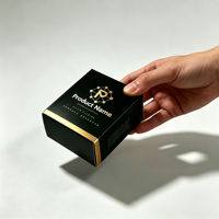 Étiquettes holographiques en vinyle imperméables et résistantes à la chaleur, adhérence forte pour emballages cadeaux et artisanat, capacité 5 ml, imprimées au laser