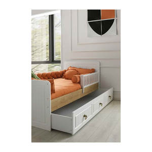 Magnífica Cama Individual de Madera Multifuncional y Duradera con Cajón, Muebles para el Hogar ZELLA Clase Tremenda - Product Image 1