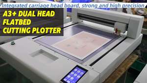 Prix d'usine bon marché Machine à feuilles Traceur de découpe de carton à caméra CCD à plat - Product Image 6