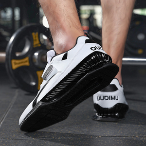 Custom Logo Summer Sports Training Shoes for Men Comfortable Lace-up Wrestling & Boxing <b>Boots</b> Professional Weightlifting Shoes - Product Image 1
