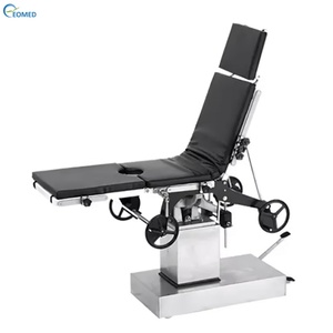 Table d'opération hydraulique manuelle PLYOT-3001 pour hôpital, table de chirurgie orthopédique, lit chirurgical en acier inoxydable 304 - Product Image 2