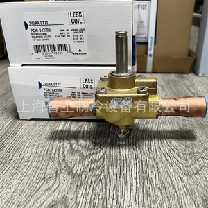 Válvula Solenoide de Refrigeración Emerson 240RA9T7T de Latón 7/8 ODF sin Bobina Extendida - Product Image 1