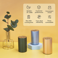 Diffuseur d'huiles essentielles portable USB en métal, économique et très demandé, pour bureau, chambre, voiture, parfum d'ambiance domestique