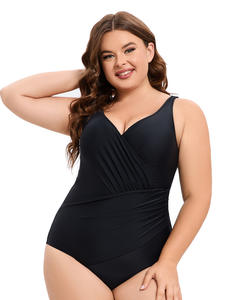 Bikini triangular sin espalda de estilo americano europeo con característica de talla grande transpirable y patrón sólido ecológico - Product Image 2