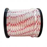 Corde tressée haute résistance en Nylon PP PE, 8/16 brins, couleurs variées, origine Shandong, pour bateaux, marine, yachts