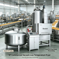 Machine à frire à basse température REALDOT améliorée avec système de filtration d'huile intégré, réduit l'acrylamide
