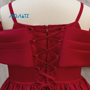 MQATZ Nuovo Arrivo Bellissimo Abito da Principessa Lungo per <span class=keywords><strong>Bambina</strong></span>, Vestito da Cerimonia - Product Image 5