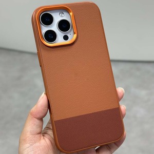 เคสหนังเรียบหรู รุ่น L131 ป้องกันการกระแทก สำหรับ iPhone 12 14 15 16 17 Pro Max และ Samsung S22~S25 Ultra - Product Image 3
