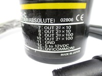 Encodeur rotatif E6F-AB3C-C 5-12VDC pour PLC