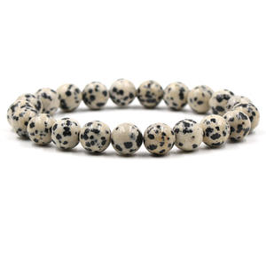 Bracelet perlé 10mm perles de pierre naturelle Onyx noir lave oeil de tigre Agate Quartz <span class=keywords><strong>énergie</strong></span> de guérison pour femmes hommes Yoga Chakra <span class=keywords><strong>bijoux</strong></span> - Product Image 2