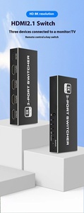 Hd <span class=keywords><strong>2</strong></span>.<span class=keywords><strong>1</strong></span> Dmi Versie <span class=keywords><strong>Video</strong></span> Switcher Ultra-Clear 8K 4K 1080P 120Hz Audio <span class=keywords><strong>Video</strong></span> Synchronisatie 3 Ingang <span class=keywords><strong>1</strong></span> Uitgang Hdr Effect - Product Image 3
