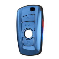 Nouvelle Coque de Clé de Voiture en Fibre de Carbone PC Style Intelligent pour BMW E53 E70 E39 F10 F30 G30