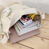 Sac fourre-tout en toile personnalisé avec logo imprimé Ouye, durable, réutilisable, pour un usage quotidien, recyclable