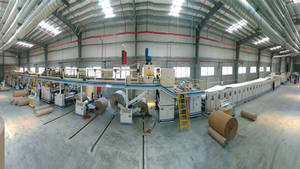 Nhà Máy Giá Hoàn Toàn Tự Động Tốc Độ Cao 3 5 7 Lớp Các Tông Sóng Dây Chuyền Sản Xuất Hộp Carton Máy Làm - Product Image 2